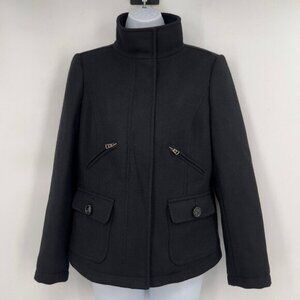 Weekend MaxMara Luxury Black Wool Jacket – Size US 8